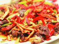 芹菜牛肉炒香干